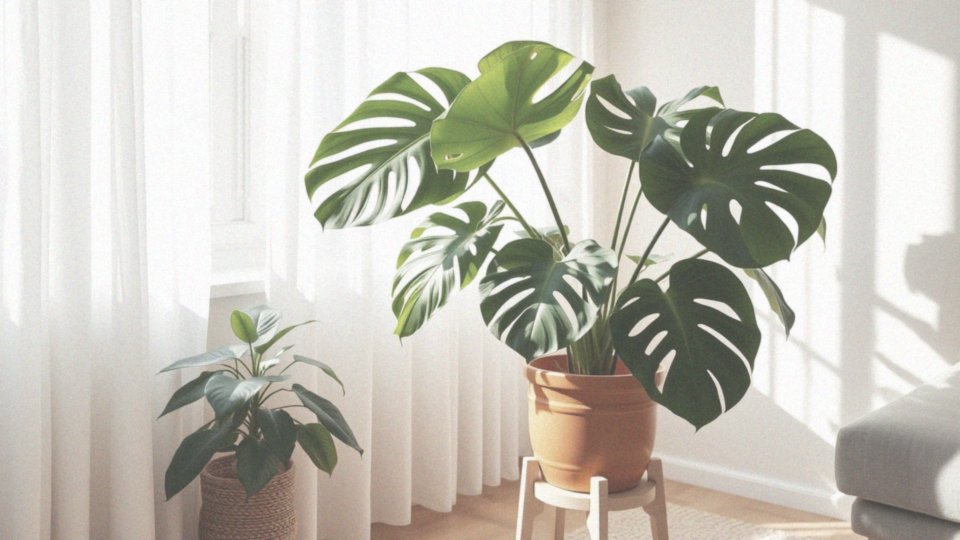 Jak monstera porównuje się z innymi roślinami doniczkowymi w oczyszczaniu powietrza?