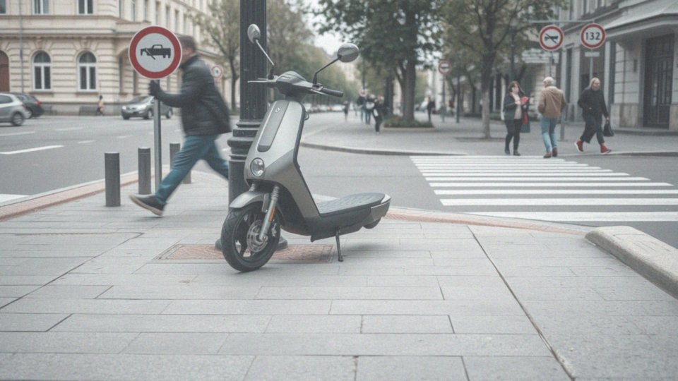 Jakie są konsekwencje jazdy hulajnogą po chodniku?