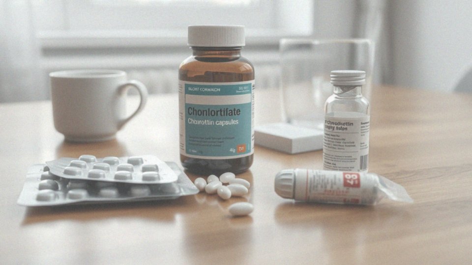 Jakie interakcje mogą występować z innymi lekami przy stosowaniu siarczanu chondroityny?