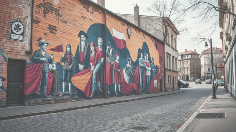 Jakie tematy podejmują polskie murale?