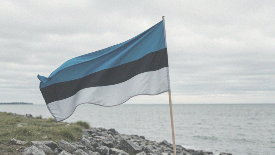 Co symbolizują kolory flagi Estonii?