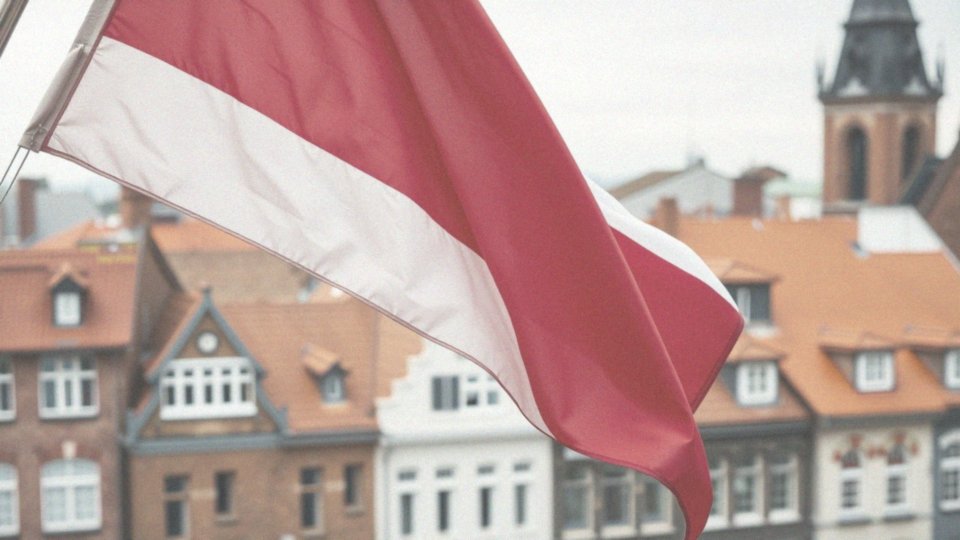 Jakie kolory składają się na flagę Łotwy?