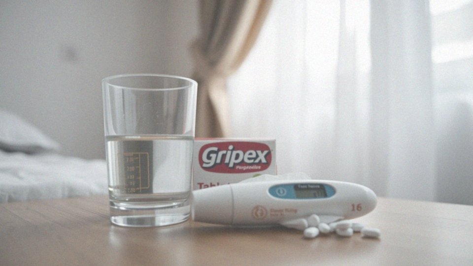 Jakie są objawy przeziębienia i grypy, które leczy Gripex?