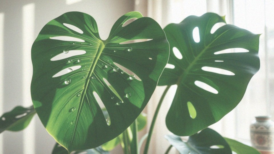 Dlaczego monstera lubi wysoką wilgotność powietrza?
