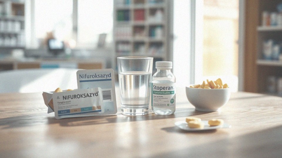 Nifuroksazyd czy Stoperan – co wybrać na biegunkę?